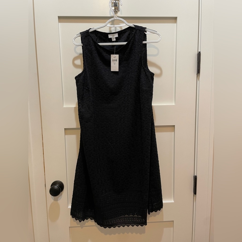 🆕 NWT J Jill Black Sleeveless Dress